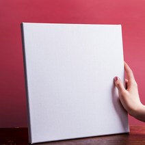 민화 동양화 화판 무지 종이 수채화 판넬 수채 캠버스 유화 조화지 캔버스 액자 30x30