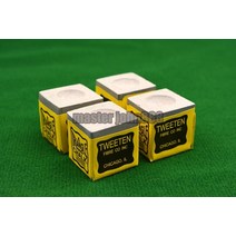 당구초크 포켓볼초크 삼각형 마스터 풀 당구 스누커 분필 큐브 4개 분필 그린블루레드그레이, 회색