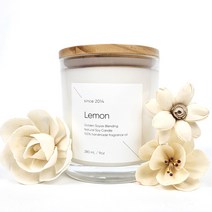 캔들백화점 선물 추천 천연 왁스 천연소이왁스 핸드메이드 콩으로 만든 심지없는 캔들 280g, 블랙체리280g