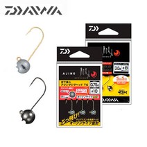 다이와 TG월하미인 아징 지그헤드 텅스텐 지그헤드