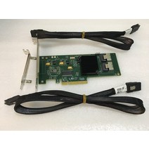광역 내부 SATA/SAS PCI-e RAID 컨트롤러 카드 SAS LSI 9211-8i 용 8 포트 HBA 케이블 포함, [03] 2pcs 8087-8087