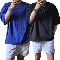 체형커버 목안늘어나는 무지 면반팔티셔츠 비침없는 기본 이너 빅사이즈 파스텔톤 반팔티