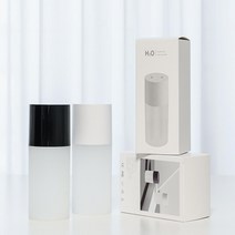 사무실 무드등 듀얼 미니소형 USB 가습기 차량용 공기청정기 가습제 1인용 원룸형가습기, 화이트
