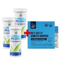 질유산균 지노프레쉬 건강해질 여성유산균 30캡슐 3박스 + 코오롱제약 알티지 오메가-3 1박스