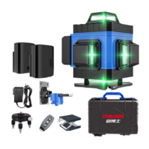 레이저 레벨기 수평기 4D 3D 레이져 측정기 수평계 마이하오, 마이하오 레벨기 8선 풀구성, 1개