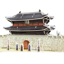 퍼즐피플 3D종이/우드락 입체모형퍼즐, 복원숭례문 우드락 3D 입체퍼즐, 73p