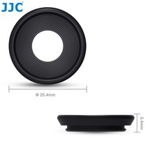 후지필름 JJC 2PCS Eyecup Eyepiece 뷰 파인더 Eyeshade for Fuji Fujifilm X-Pro2 XPro2 아이 컵 소프트, 01 Small