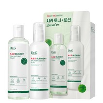 닥터지 레드 블레미쉬 시카 수딩 토너 200ml+에센스 플루이드 150ml 2종 세트, 시카토너 200ml+에센스 플루이드