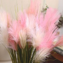 팜파스 갈대 조화 1p(3color), 화이트 1p
