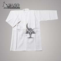 도복셔츠 쿵푸 태극권 우슈도복 IKENDO -KG012-흰색 싱글 레이어 검도 100% 코튼 올 사이즈 일본 유니폼