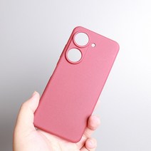ASUS Zenfone 9 9Z 8 7 Pro 6 6Z 케이스 모래 매트 소프트 실리콘 전체 보호 카메라 낙하 방지 미끄럼 커, 05 for Zenfone 6Z, 03 Wine