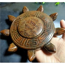벼루 서예 먹 벼루먹세트 먹가는기계 서예도구 티베트 홍산 문화 천연 운석 구 머리 거북이 벼룩 서재 컬렉