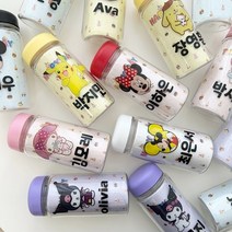 산리오 각인 어린이날선물 어린이날네임 각인 어린이집 유치원 회사 야유회 교회 학원 포켓몬 운동회 보틀 생일 단체 간식 선물 답례품 구디백, 곰돌이 땡큐, 쿠로미