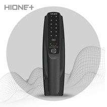 HP-800 하이원플러스 미니오토락 무타공 디지털도어락 지문인식 번호키 현관문 도어록, 지문형, 블랙펄, 추가안함