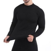 우모복 백팽킹 캠핑 라이딩 클라이밍 방한 바지 남성 열 속옷 2pcs 양털 안감 롱 탑