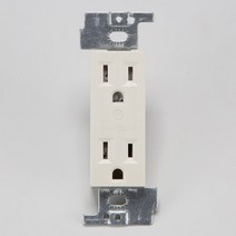 천지몰 매입콘센트 산업용 신주 2구(110V) SJ-C6505 대각콘센트, 1개