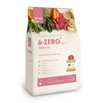 네츄럴랩 고양이 키튼 6제로 PLUS 01 사료 참치, 2개, 생선, 1.2kg