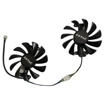 GAA8S2U GeForce GTX 1080 1070 GPU VGA 쿨러 대체 냉각 팬 ZOTAC GTX1080 GTX1070 AMP Edition 카드 교체 용|Fans &, 1개, 단일, 단일