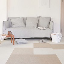 Japan Carpet 바닥 손상 없이 간편한 DIY 거실타일카페트 홈타일카페트