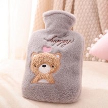 ts 온수 보온 실리콘 물주머니 캠핑 겨울 손난로, 500ml