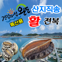 완도전복 직거래 택배 1kg 2kg 3kg 7미-20미(고급 부직포+손질솔 무료증정) 설날 선물세트, 1kg 6~7미 선물용 (특특대)