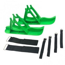 스노우보드데크 스노보드 스노우보드장비 어린이 균형 스쿠터 12 인치 균형 자전거 눈 썰매 스키 어린이 야외 훈련 자전거 스키 워커, 초록