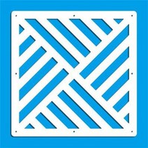 공간분리 인테리어 파티션 이동식 철제 사무실 칸막이 접이식 침대 가림막 예쁜 원목 가벽 12 조각 29x29 cm 교수형 스크린 패널의 거실 부품 벽 아트 diy 장식 흰색, xt108
