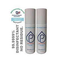 [아마죤베스트] PUREFY Purefypro Disinfectant Spray No Rinse Residue Kills 99.9999% Norovirus 독감 바이러스 곰팡이 약물 내성 세균 Flu Virus Fungi Drug Resistant 4oz, 2개
