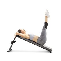 Marcy Apex 유틸리티 벤치 경사 보드 좌식 크런치 Ab 토닝 및 강도 트레이닝 JD-1.2