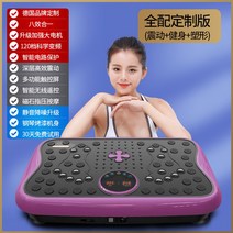 운동기구 덜덜이 마사지 피트니스 쉐이크보드 바디슬리머 다이어트 전신운동 가정용, 풀 콤비 퍼플[강력코디타입] 무선조종120단 컨버터블