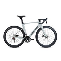 하이브리드자전거 출퇴근 트위터 R10 105 R700022S T800 전체 숨겨진 탄소 바퀴 700C 유압 디스크 브레이크 섬유로드 자전거, Light Gray+46CM-XS+Aluminum to
