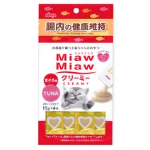 아이시아 먀우먀우 크리미 장건강케어 60g (15g x 4개입), 상세페이지 참조