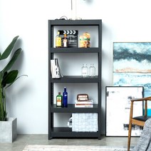 도매링크 고릴라랙 앵글선반-무볼트 조립식 철제선반 진열대, 1개, 800x400x1500 5단