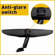 룸미러 조정 가능한 자동차 인테리어 리어 뷰 미러 360 회전 닛산 BMW 미니 르노 오펠 푸조 마즈다 기아 스, 한개옵션0