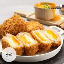 [상신] 더빠삭 폭탄 더블치즈카츠 8팩 16장, 240g, 8개