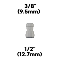 ((변환피팅))물도사 정수기 부품 밸브 어댑터 변환 나사- I형 변환피팅(10mm 12.7mm)