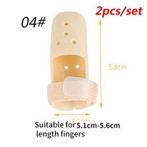 손가락부목 손가락아대 보호대 교정 깁스 125pcs 조정 가능한 손가락 부목 중괄호 트리거 손가락 지원 골절 수정 관절염 통증 완화 손 보호기 손가락 중괄호, 2개 04