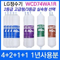 LG WCD74WA1R 1년세트 정수기필터호환 실속형, 상세설명 참조, 3등급 실속형