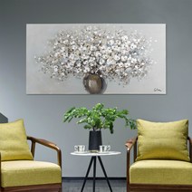 홈인데코 유화그림 인테리어 꽃그림 거실액자인테리어