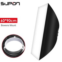 스튜디오 박스 포토부스 자연광조명 배경지거치대 Soonpho-60cm x 90cm 소프트 박스 보웬 마운트 스피드 라, 한개옵션0