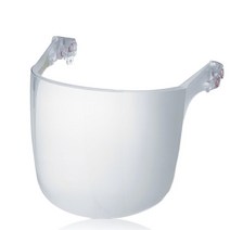 안전모 부착형 홈타입 얼굴전체 보안면 현장모자, 1개