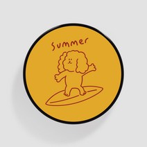 그립톡 그립톡케이스 핸드폰거치대 하트그립톡 스마트톡 스마트폰그립톡 스마트폰그립거치대 하트그립톡케이스 핸드폰그립톡 서핑 더기 옐로우, 일반형 화이트, 없음