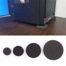 [hygea] 두꺼운 미끄럼 진동방지 EVA패드 진동방지패드 충격흡수 진동흡수 소음방지 고무받침 층간소음 압축스펀지 가구받침대, 4cm(4P)