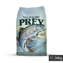 토우 프레이(PREY) 송어 독 11.34kg 단일단백질 그레인프리 강아지사료