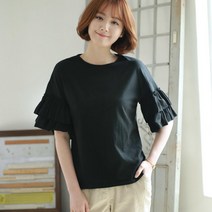 [웬디즈갤러리] 얌얌 소매셔링 티셔츠 JTS003