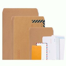 [딜] 자주 쓰는 우편봉투&서류봉투 31종 모음, 편지봉투류_일반규격봉투(유) 100매