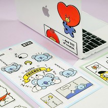 라인프렌즈 LINEFRIENDS BT21 멀티데코스티커, 슈키