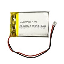 YJ 리튬폴리머배터리 KC인증충전지 3.7V YJ602535 500mAh, 1개, 1개