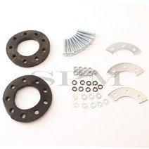 자전거 스프라켓 스프로킷49cc 66cc 80cc 엔진용 9 홀 스프로킷 마운트 키트 전동 자전거 액세서리, 한개옵션0