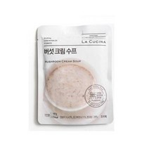 올가 식사대용 라쿠치나 버섯 크림 수프 (160g) 아침 야식 환자식 부모님식사 혼밥 간단요리 다이어트, 2개